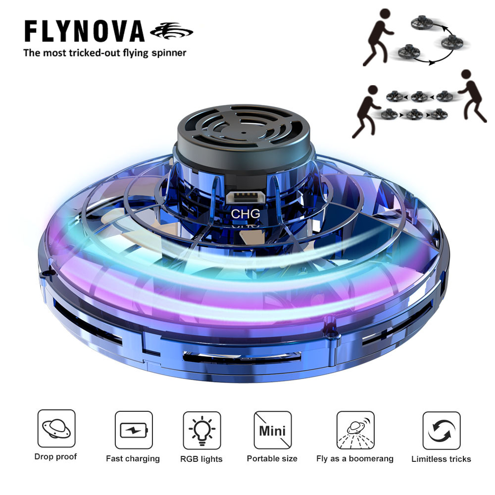 Летающий гироскоп Flynova с RGB-подсветкой и индукционным управлением