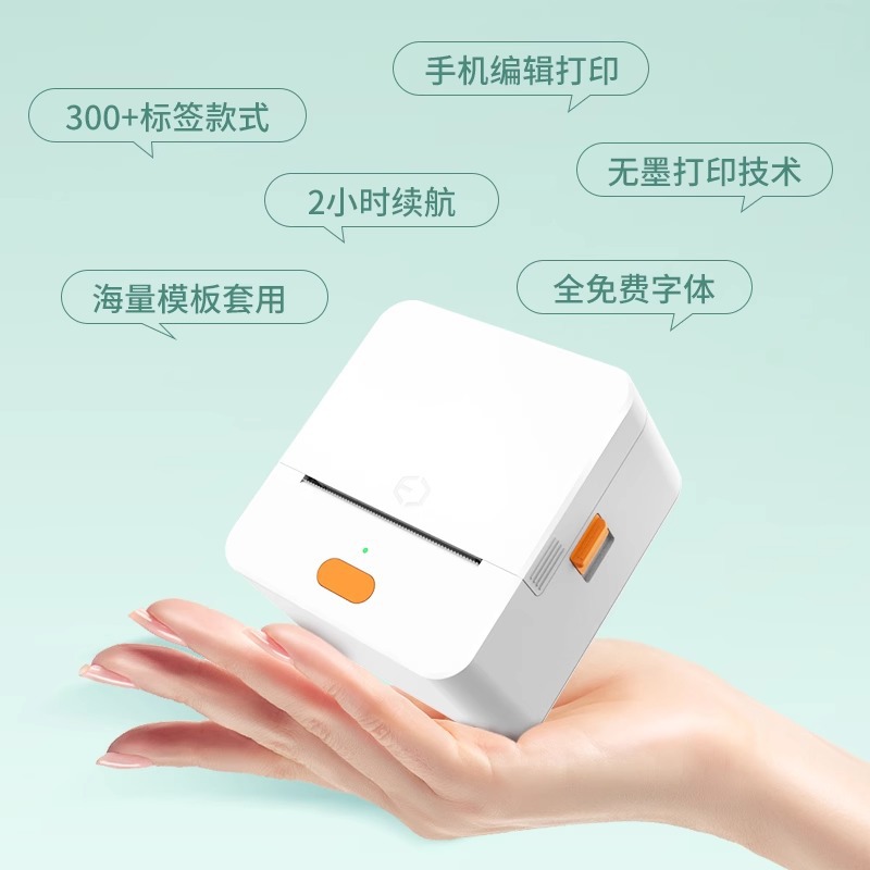 Портативный термоэтикеточный принтер DTPrinter P1 с Bluetooth — фото 2