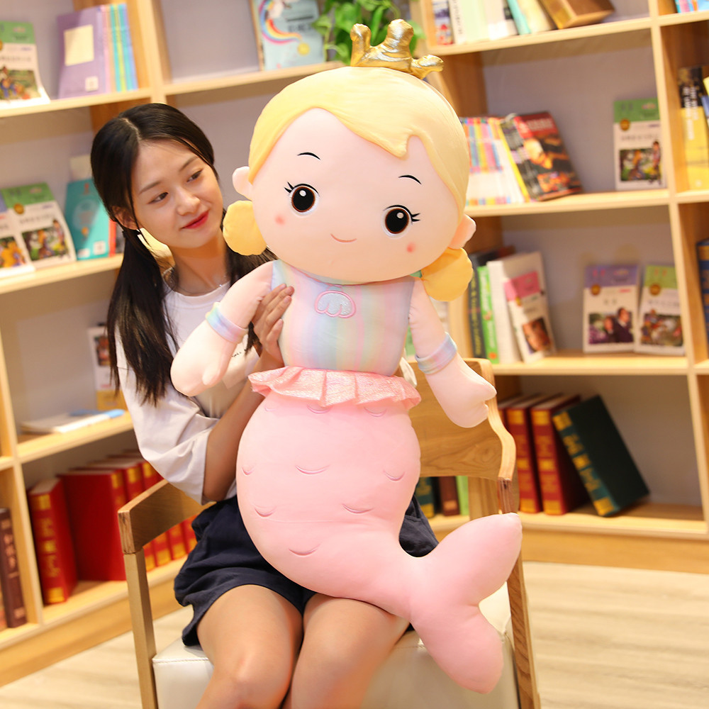 Мягкая игрушка "Русалочка" с короной, MDD-0003 — фото 3
